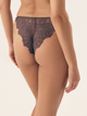 Majtki brazyliany damskie koronkowe Esotiq Sapphire 42373-90X L Szare (5903972397404) - obraz 2