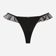 Majtki stringi damskie siateczkowe Bloovii Verberry 42490-99X S Czarne (5903972544020) - obraz 7