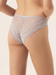 Majtki brazyliany damskie koronkowe Esotiq Brillant 42549-50X XL Szare (5903972531792) - obraz 2