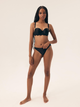 Majtki brazyliany damskie koronkowe Esotiq Brillant 42549-99X M Czarne (5903972531624) - obraz 3