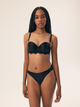Majtki brazyliany damskie koronkowe Esotiq Brillant 42549-99X S Czarne (5903972531617) - obraz 4