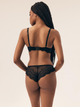 Majtki brazyliany damskie koronkowe Esotiq Brillant 42549-99X S Czarne (5903972531617) - obraz 5