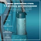 Бутылка для воды ION8 BPA Free Times To Drink ЭКО бутылка BPA Free 1000 мл Teal & Blue (I8RF1000PTBMOT) - изображение 5