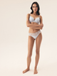 Majtki tanga damskie koronkowe Esotiq Blueberry 42556-50X L Niebieskie (5903972524626) - obraz 3