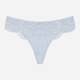 Majtki tanga damskie koronkowe Esotiq Blueberry 42556-50X L Niebieskie (5903972524626) - obraz 6