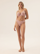 Majtki brazyliany damskie koronkowe Esotiq Blueberry 42557-39X L Różowe (5903972524749) - obraz 3