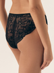 Majtki brazyliany damskie koronkowe Esotiq Blueberry 42557-99X L Czarne (5903972524794) - obraz 2