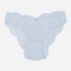 Majtki brazyliany damskie koronkowe Esotiq Blueberry 42557-50X L Błękitne (5903972524893) - obraz 6