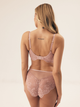 Majtki figi damskie z wysokim stanem Esotiq Blueberry 42558-39X L Różowe (5903972525029) - obraz 4