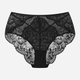 Majtki figi damskie z wysokim stanem Esotiq Blueberry 42558-99X L Czarne (5903972525074) - obraz 6