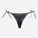 Majtki stringi damskie koronkowe Bloovii Verina 42505-99X XS Czarne (5903972544853) - obraz 7