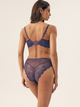 Majtki brazyliany damskie siateczkowe Esotiq Bari 42512-59X 2XL Granatowe (5903972527177) - obraz 5
