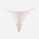 Majtki stringi damskie siateczkowe Esotiq Batty 42516-01X L Kremowe (5903972528532) - obraz 6
