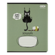 Тетрадь ученическая ZiBi Crazy Cat 48 листов в клеточку (ZB.1703-36) - изображение 1