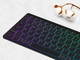 Klawiatura bezprzewodowa Canyon HKB-W11 Slim Dual Mode Wireless/Bluetooth RGB Black (CNS-HBTK11B) - obraz 10