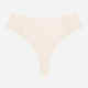 Majtki tanga damskie z wysokim stanem Esotiq Blank 42882-01X S Kremowe (5903972553633) - obraz 5