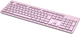 Клавіатура бездротова Canyon HKB-W01 Silent Wireless Pink (CNS-HKBW01P) - зображення 2