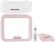 Набор - Makeup Revolution Skincare The Hyaluronic Acid Skincare Gift Set (bag/1pc + headband/1pc + f/mass/1pc + f/ser/30ml) (1144136-27061803) - изображение 2