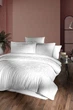 Постельное белье La Romano Premium Satin 200×220 Vandela White - изображение 1