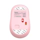 Беспроводная мышь MEETION 2.4G Wireless Office Mouse R571, 1000, 1200, 1600 DPI, 1хAA, white-pink - изображение 2