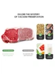 Вакуумный упаковщик для продуктов Vacuum Sealer с пакетами, черный - изображение 8