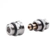 Кран регулировочный SD Forte 1/2"x3/4" для теплых полов коллекторный вентиль терморегулятор (599577) - изображение 1