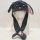 Светящаяся шапка Pikachu toys soft toys with led Пикачу с двигающими ушками СЕРАЯ - изображение 8