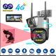 Камера видеонаблюдения уличная SC03 V380pro, подключение через 4G / LAN две линзы - изображение 2