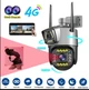 Камера видеонаблюдения уличная SC03 V380pro, подключение через 4G / LAN две линзы - изображение 8