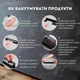Вакууматор харчових продуктів, вакуумний пакувальник побутовий автоматичний (чорний) - зображення 5
