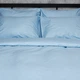 Комплект постільної білизни Moon&Star Satin Stripe «Ocean Calm» Сімейний 160х220х2 наволочки 2х50х70 (MS-820008676) - зображення 3