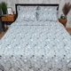Пододеяльник Moon&Star Бязь Gold Люкс Silver Stars King Size 220 x 240 см (MS-870000724) - изображение 2