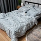 Пододеяльник Moon&Star Бязь Gold Люкс Silver Stars King Size 220 x 240 см (MS-870000724) - изображение 4