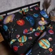 Комплект постільної білизни Moon&Star Бязь Gold Люкс «Universe Magic» Полуторний Євро 160х220 наволочки 4х70х70 (MS-820007059) - зображення 4
