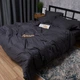 Підковдра Moon&Star Satin Stripe Dark Serenity King Size 220 x 240 см (MS-870000974) - зображення 4