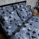 Комплект постельного белья Moon&Star Бязь Gold Люкс «Feline Fun» Евро 200х220 наволочки 2х50х70 (MS-820006311) - изображение 4