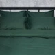 Комплект постільної білизни Moon&Star Satin Stripe «Mystic Green» Полуторний Євро 160х220 наволочки 2х70х70 (MS-820008632) - зображення 3