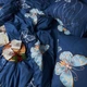 Комплект постельного белья Moon&Star Микросатин Premium «Flutter Dreams» Семейные 160х220х2 наволочки 4х70х70 (MS-820007734) - изображение 8