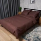 Постільний набір Moon&Star (простирадло 220х240 + 2 наволочки 50х70) Satin Stripe Warm Espresso (MS-880000658) - изображение 3