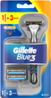 Станок для бритья мужской (Бритва) Gillette Blue3 с 3 сменными картриджами (7702018464104) - изображение 1