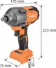 Klucz udarowy NEO Tools Energy+ 18 V 850 Nm 04-608 bez akumulatora i ładowarki (5907558410761) - obraz 9