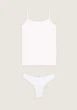 Комплект (майка + трусики) Jadea 4736 L Белый - изображение 5