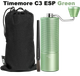 Ручная кофемолка Timemore Chestnut C3 ESP Green (C3ESP Green) портативная мельница для кофе с регулировкой помола из нержавеющей стали - изображение 1