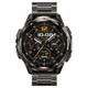 Умные противоударные, тактические смарт часы для военных Kospet Tank T3 Ultra 2 Special Edition Black (2 ремешка) с компасом, барометром,GPS, водостойкие - изображение 4