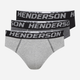Zestaw majtek męskich typu slipy 5 szt Henderson Onset 43183-MLC 3XL Czarny/Grafitowy/Szary (5903972519387) - obraz 1