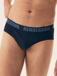 Zestaw majtek męskich typu slipy 3 szt Henderson Offroad 43184-MLC XL Granatowy (5903972519424) - obraz 2