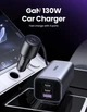 Автомобільний зарядний пристрій UGREEN 130W Fast Charger 4-Port USB - зображення 2