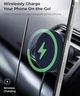 Магнітний тримач з безпровідною зарядкою iOttie Velox Mini MagSafe Air Vent Car для iPhone 12-17 Series - зображення 2