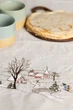 Ранер вишитий "Зимовий пейзаж" 140х40 см. - зображення 2