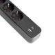Мережевий подовжувач VIDEX ONCORD з/з 4п 3м (3x1.5мм) 3.4А USB(QC3.0) +USB-C(PD20W) з кнопкою Black - зображення 4